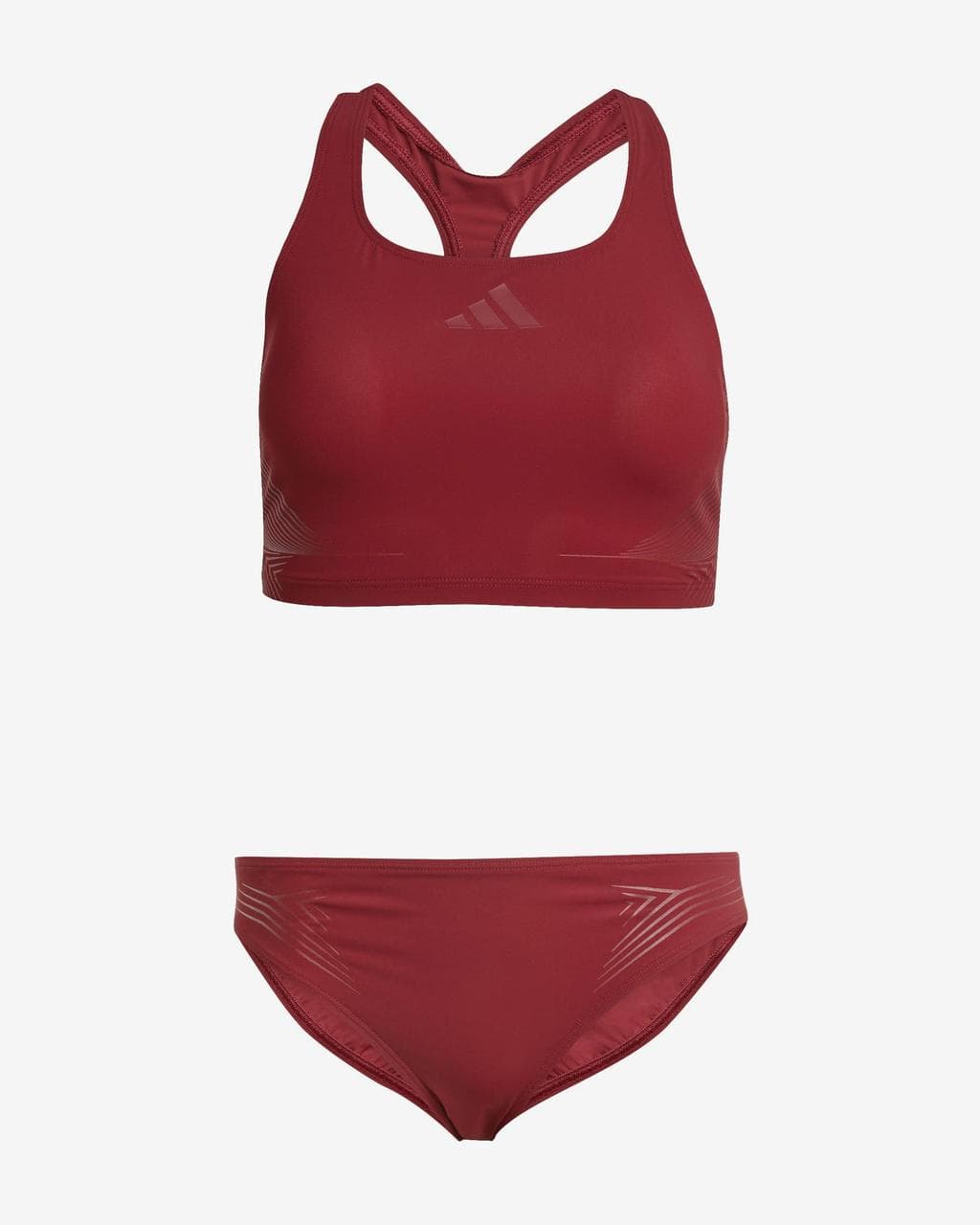 Bikini adidas Lanelux Y-Back bordeaux femme - 42